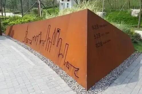 休宁耐候钢挡土墙